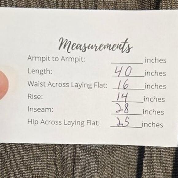 NWT 18W Alfred Dunner Brown/Gray Pull On Pants [0333] - Picture 6 of 9